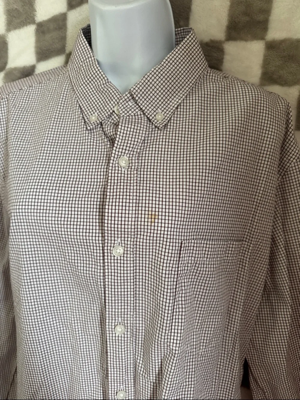 J. Crew NWT Men's Slim Fit Button-Down Check Shirt size XL/Extra Large